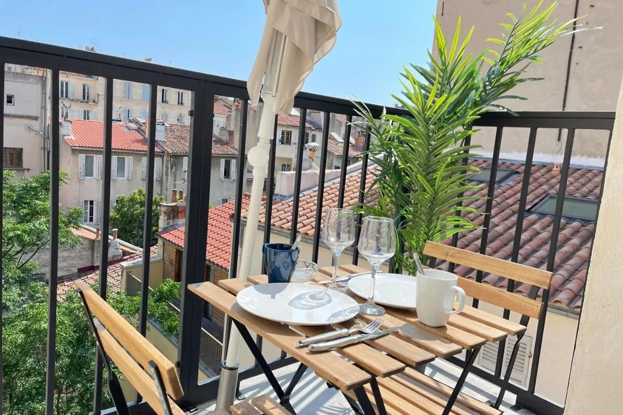 Les Temps Heureux Petite Terrasse Clim-Netflix Apartment Marseille