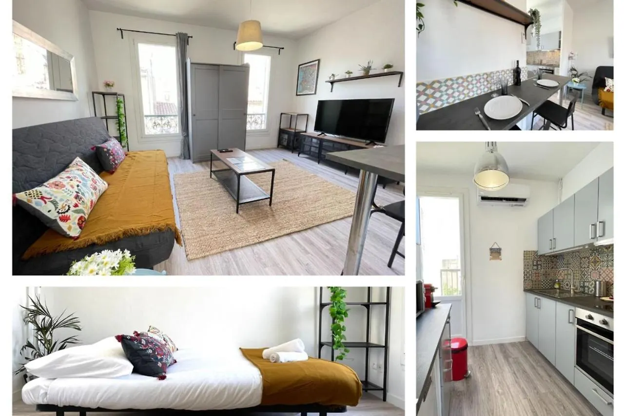Appartement Les Temps Heureux Petite Terrasse Clim-Netflix à Marseille