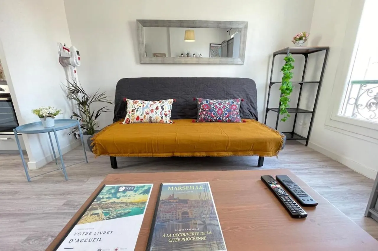 Appartement Les Temps Heureux Petite Terrasse Clim-Netflix à Marseille