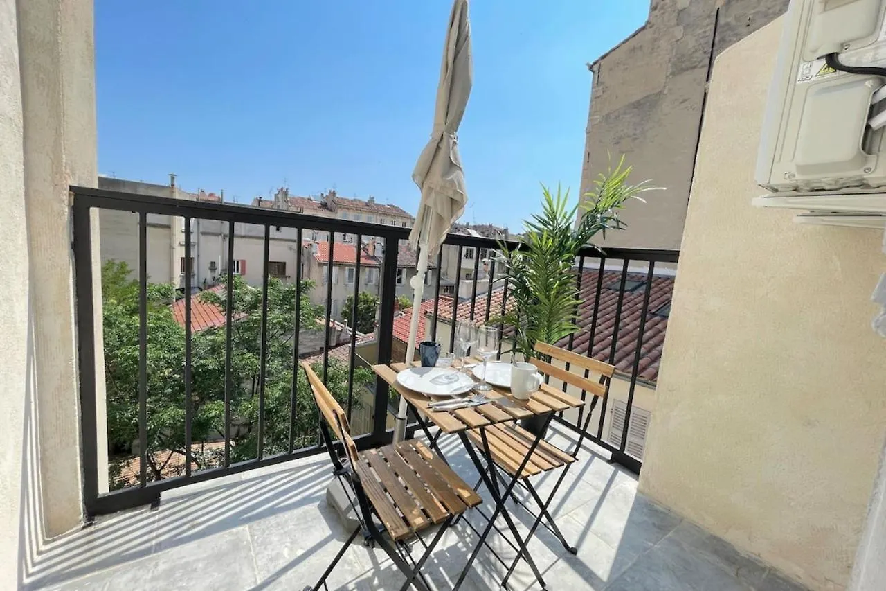 Appartement Les Temps Heureux Petite Terrasse Clim-Netflix à Marseille