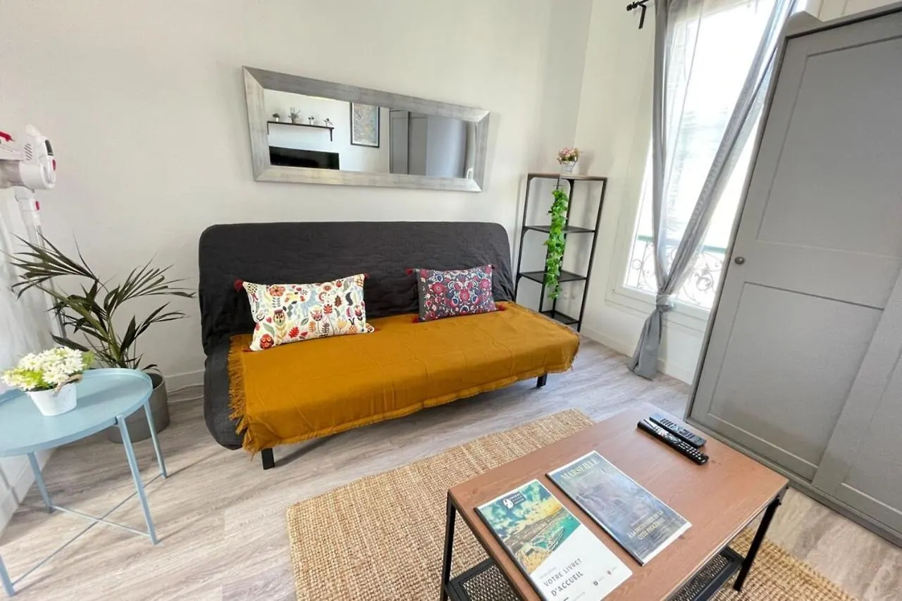 Appartement Les Temps Heureux Petite Terrasse Clim-Netflix à Marseille France