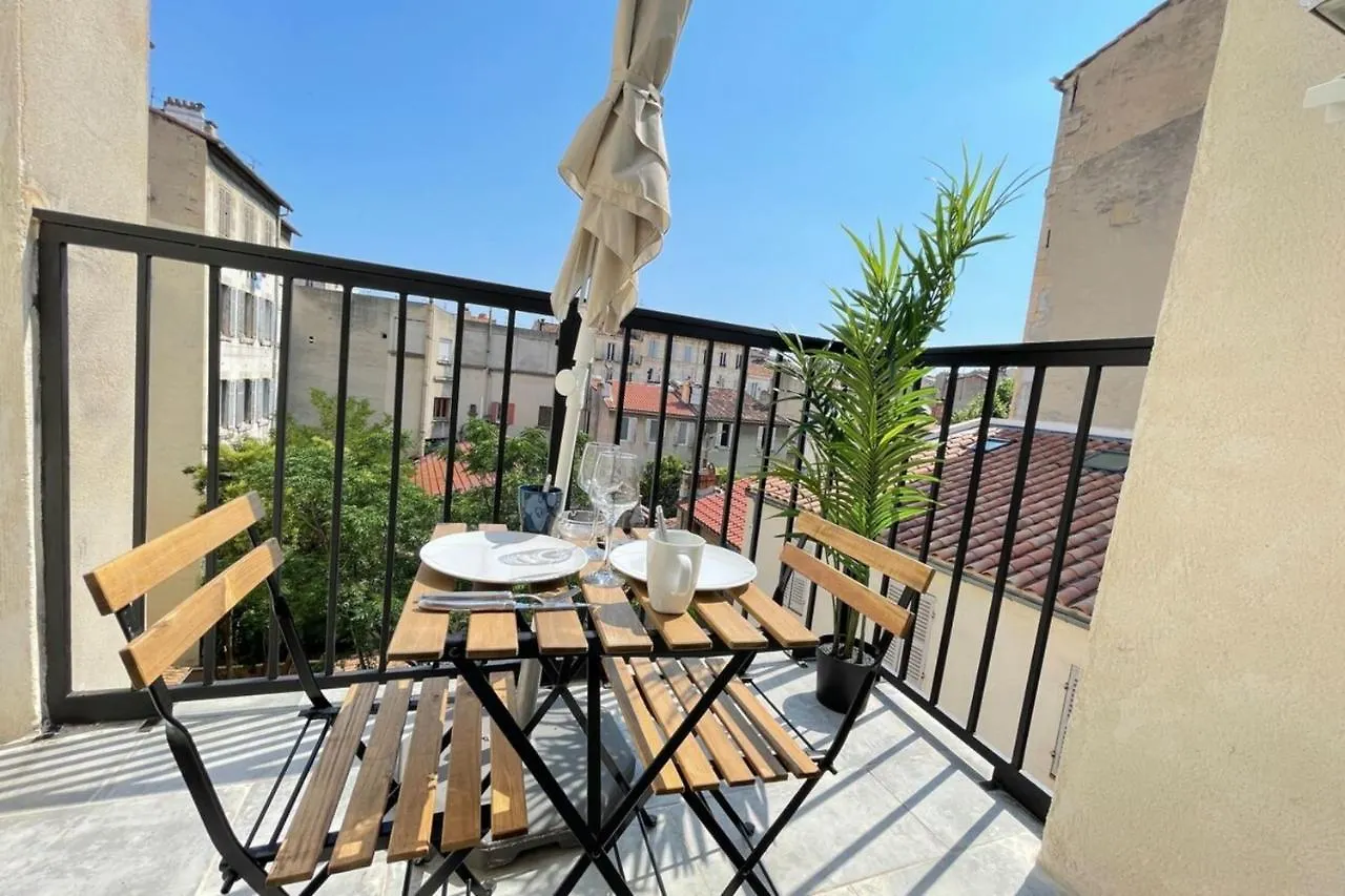 Appartement Les Temps Heureux Petite Terrasse Clim-Netflix à Marseille